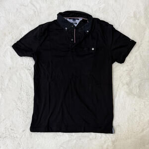 Tommy Hilfiger Men's Black Polo Shirt